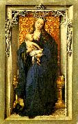madonnan med barnet Rogier van der Weyden
